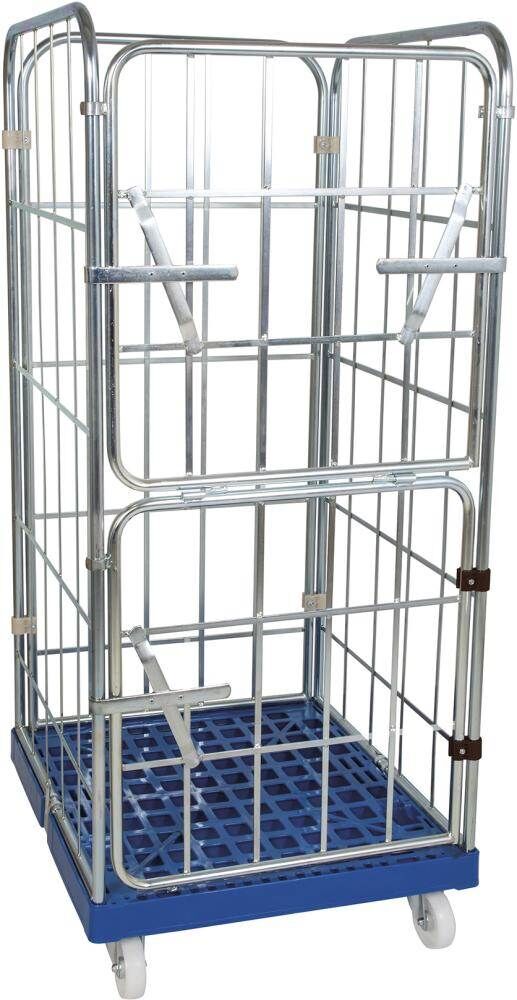 ESB Rollbehälter Classic mit 4 Wänden 500kg Ladenfläche 720 x 810 mm Produktbild ESB Rollbehälter Classic mit 4 Wänden 500kg Ladenfläche 720 x 810 mm