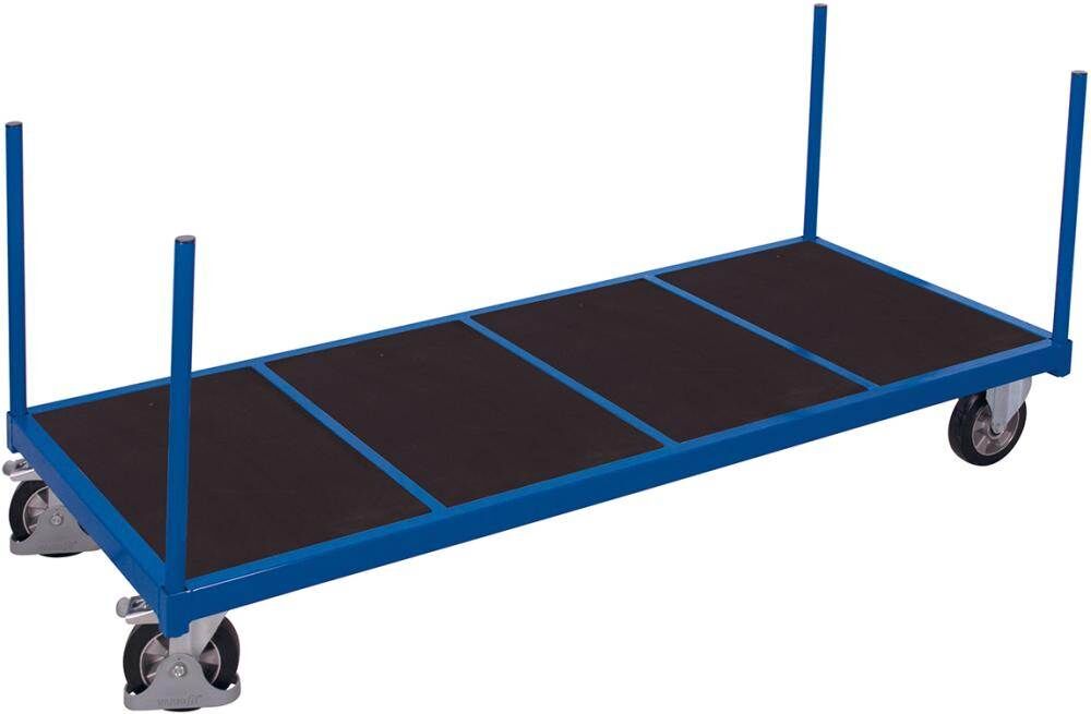 Variofit Rungenwagen 1200 kg 2080 x 805 mm Holzplattform Produktbild Variofit Rungenwagen 1200 kg 2080 x 805 mm Holzplattform