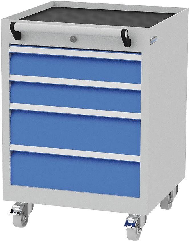 Bedrunka+Hirth Mobiler Schubladenschrank mit 7 Schubladen und 4 Lenkrollen Produktbild Bedrunka+Hirth Mobiler Schubladenschrank mit 7 Schubladen und 4 Lenkrollen
