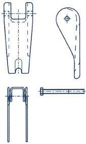 FS Hebetechnik Sicherheits Schmiedefalle für Lasthaken C30SN / C80SN Cartec 80 Durchmesser 7/8 FS Hebetechnik Sicherheits Schmiedefalle für Lasthaken C30SN / C80SN Cartec 80 Durchmesser 7/8