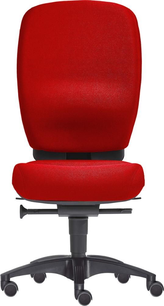 Sitwell Bandscheiben Drehstuhl Office rot bis 120 kg 100 % Polyester Produktbild Sitwell Bandscheiben Drehstuhl Office rot bis 120 kg 100 % Polyester