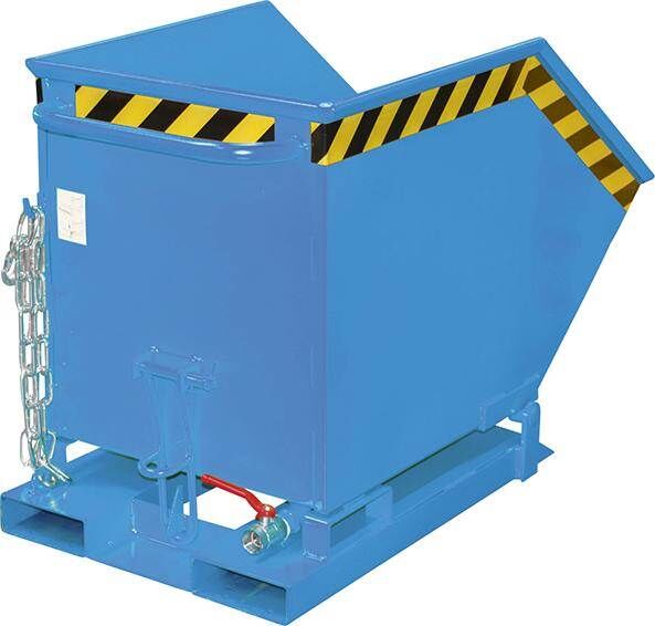 Bauer Späne Kippmulde SKK 250 l RAL 5012 Produktbild Bauer Späne Kippmulde SKK 250 l RAL 5012