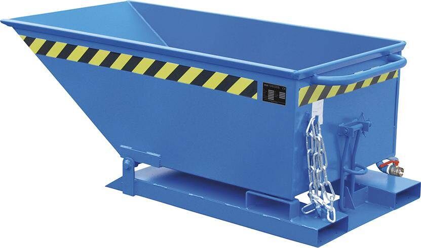 Bauer Späne Kippmulde SKN 250 l RAL 5012 Produktbild Bauer Späne Kippmulde SKN 250 l RAL 5012