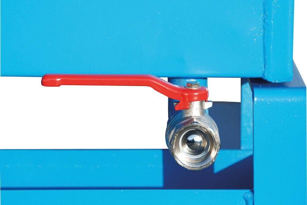 Bauer Späne Kippmulde SKN 400 l RAL 5012 Produktbild Bauer Späne Kippmulde SKN 400 l RAL 5012 bild 4