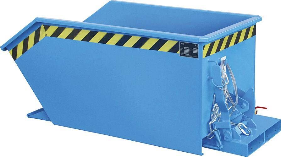 Bauer Spänebehälter SGU 30 l mit Lochblecheinsat RAL 5012 Produktbild Bauer Spänebehälter SGU 30 l mit Lochblecheinsat RAL 5012