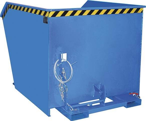 Bauer Spänebehälter SGU 150 l mit Lochblecheinsatz RAL 5012 Bauer Spänebehälter SGU 150 l mit Lochblecheinsatz RAL 5012