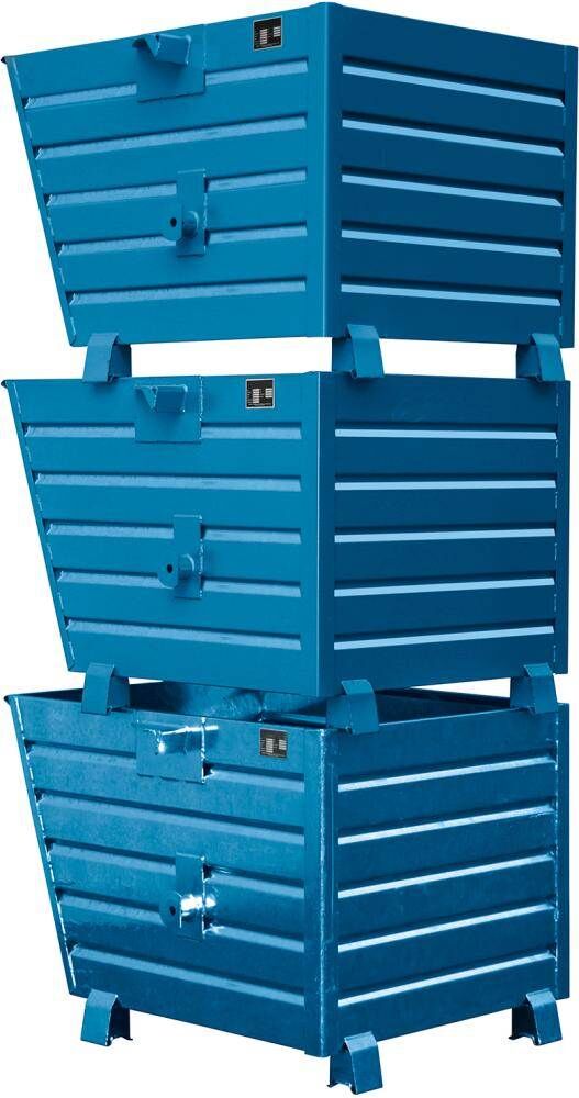 Bauer Stapelkipper Typ BSK 70 blau RAL 5012 Produktbild Bauer Stapelkipper Typ BSK 70 blau RAL 5012