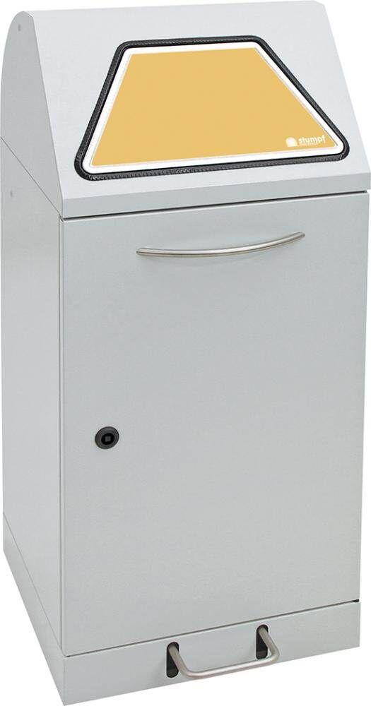 Stumpf Wertstoffsammler 60 Liter fußbetätigt 900 x 400 x 380 mm Produktbild Stumpf Wertstoffsammler 60 Liter fußbetätigt 900 x 400 x 380 mm