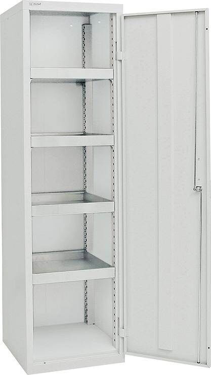 Stumpf Umweltschrank BASIC 1800x500x500 grau Produktbild Stumpf Umweltschrank BASIC 1800x500x500 grau bild 3