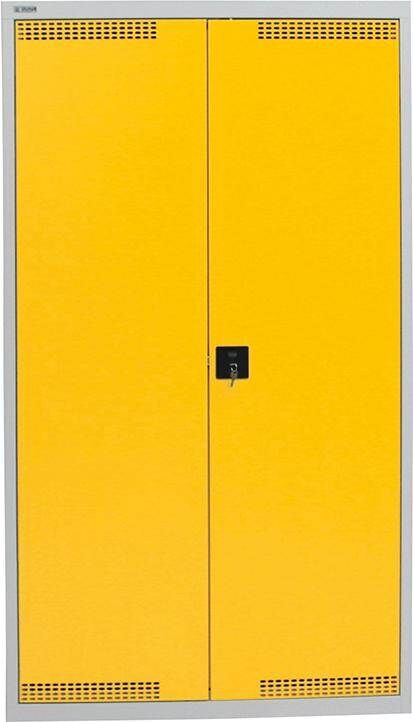 Stumpf Umweltschrank BASIC plus gelb 1800 x 1000 x 500 mm Produktbild Stumpf Umweltschrank BASIC plus gelb 1800 x 1000 x 500 mm