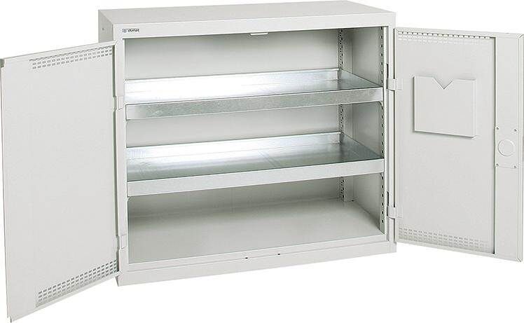 Stumpf Umweltschrank BASIC plus 900x1000x500 grau Produktbild Stumpf Umweltschrank BASIC plus 900x1000x500 grau bild 2