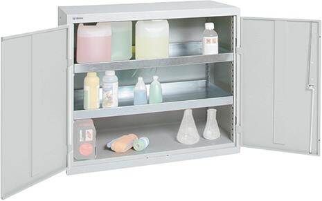 Stumpf Umweltschrank BASIC plus 900x1000x500 grau Produktbild Stumpf Umweltschrank BASIC plus 900x1000x500 grau bild 3