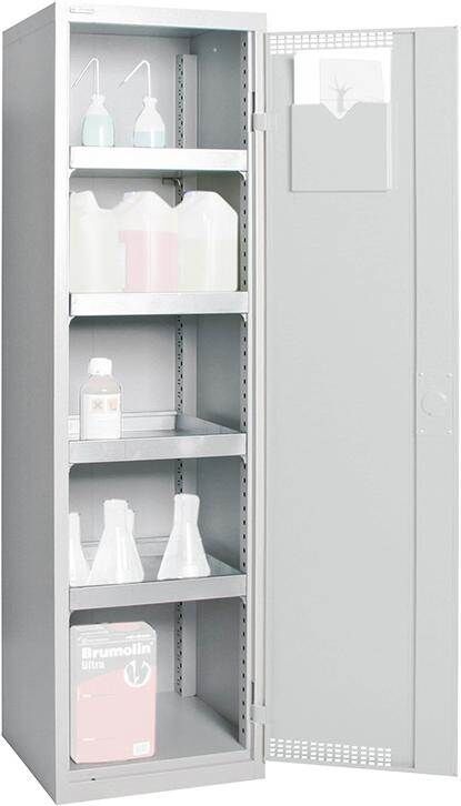 Stumpf Umweltschrank BASIC plus 1800x500x500 grau Produktbild Stumpf Umweltschrank BASIC plus 1800x500x500 grau bild 3