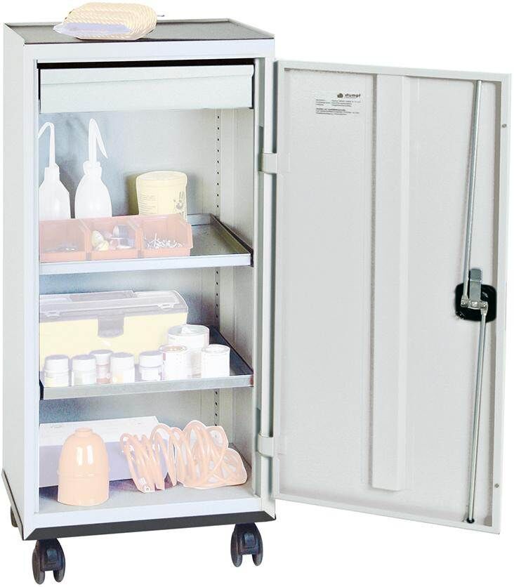 Stumpf Werkzeugschrank S2000 lichtgrau 1 Schublade 2 Fachböden Produktbild Stumpf Werkzeugschrank S2000 lichtgrau 1 Schublade 2 Fachböden