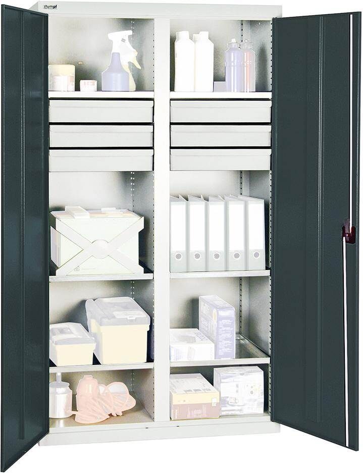 Stumpf Werkzeugschrank S2000 6 Schubladen 1800 x 1000 x 500 mm Produktbild Stumpf Werkzeugschrank S2000 6 Schubladen 1800 x 1000 x 500 mm