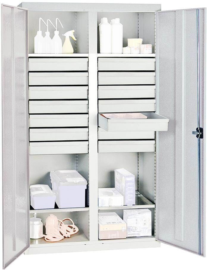 Stumpf Werkzeugschrank S2000 4 Fachböden 1800 x 1000 x 500 mm Produktbild Stumpf Werkzeugschrank S2000 4 Fachböden 1800 x 1000 x 500 mm