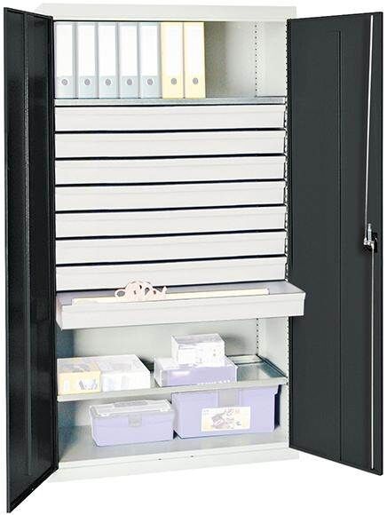 Stumpf Werkzeugschrank S2000 Traglast 35 kg 2 Fachböden 8 Schubladen Produktbild Stumpf Werkzeugschrank S2000 Traglast 35 kg 2 Fachböden 8 Schubladen