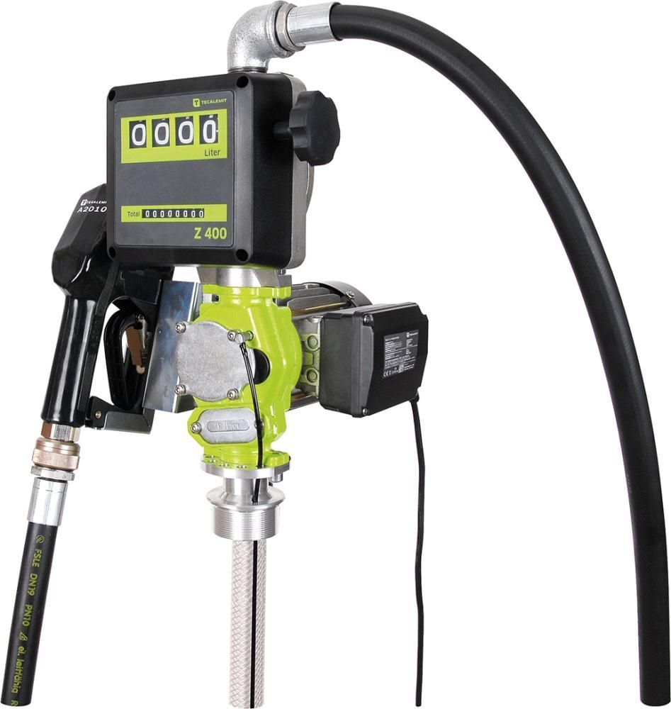 TECALEMIT Dieselpumpe Set Tec Pump 600 AC Z400 Schlauch mit 4 m Produktbild TECALEMIT Dieselpumpe Set Tec Pump 600 AC Z400 Schlauch mit 4 m