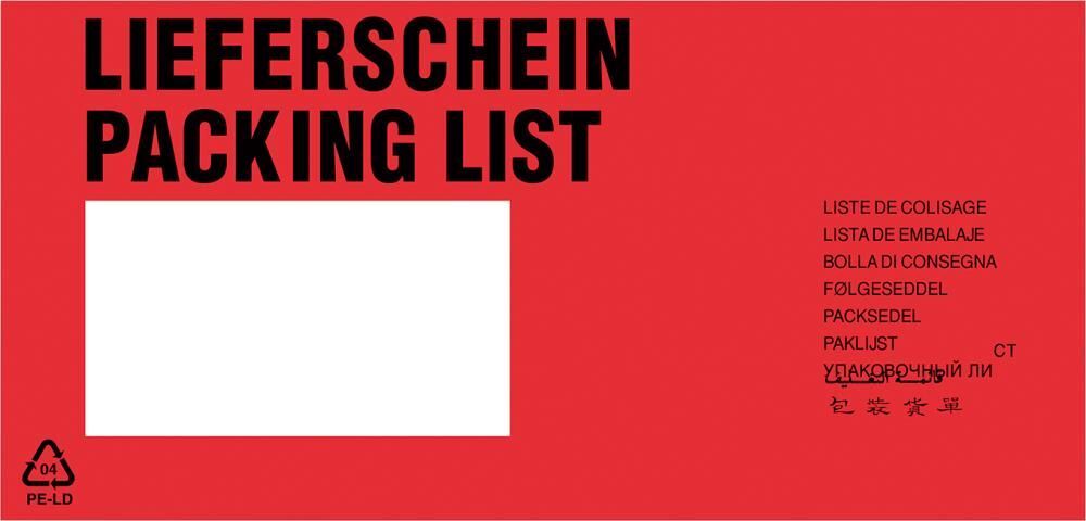 Trans-pak Dokumententaschen Standard 240 x 118 mm DIN lang Produktbild Trans-pak Dokumententaschen Standard 240 x 118 mm DIN lang bild 3