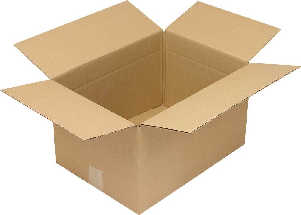 Trans-pak Karton 1wellig 430 x 310 x 250 mm bis 20 kg Produktbild Trans-pak Karton 1wellig 430 x 310 x 250 mm bis 20 kg