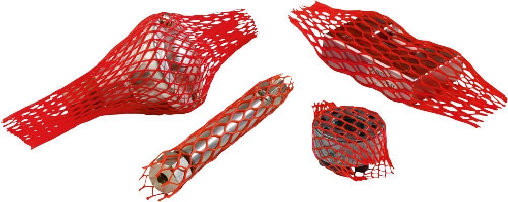 Trans-pak Kunststoff Schutznetze Durchmesser 80 bis 130 mm rot Produktbild Trans-pak Kunststoff Schutznetze Durchmesser 80 bis 130 mm rot