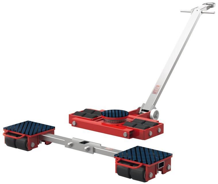 GKS Transportfahrwerk bis 6000 kg zum lenken 1080 mm Produktbild GKS Transportfahrwerk bis 6000 kg zum lenken 1080 mm