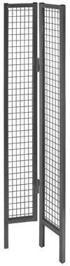 TTS Drahttrennwandsystem Vario Eckelement Vario B 480 / 480 x H 2200 mm RAL 5010 Produktbild TTS Drahttrennwandsystem Vario Eckelement Vario B 480 / 480 x H 2200 mm RAL 5010