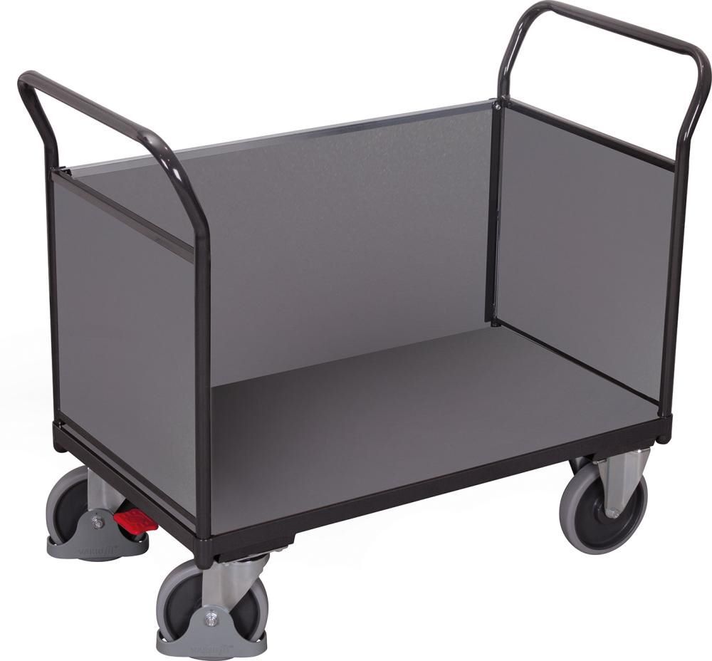 VARIOfit Dreiwandwagen 1190 x 600 x 1015 mm sw 600.302 AG Produktbild VARIOfit Dreiwandwagen 1190 x 600 x 1015 mm sw 600.302 AG