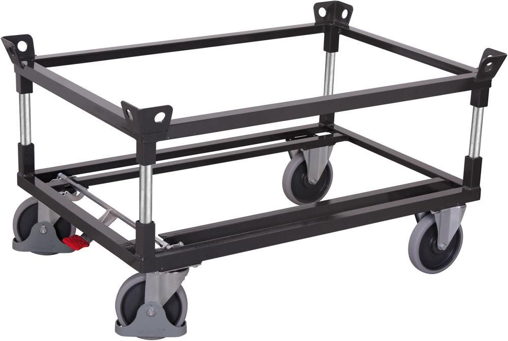 VARIOfit Paletten Fahrgestell bis 500 kg RAL 7016 Produktbild VARIOfit Paletten Fahrgestell bis 500 kg RAL 7016