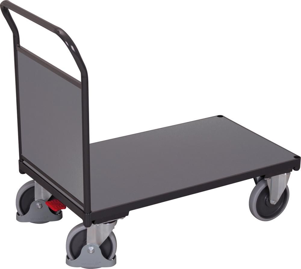 VARIOfit Stirnwandwagen mit Holz RAL 7016 sw 500.102 AG Produktbild VARIOfit Stirnwandwagen mit Holz RAL 7016 sw 500.102 AG