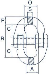 FS Hebetechnik Verbindungsglied GK 10 Durchmesser 6 mm Tragfähigkeit 1400 kg Produktbild FS Hebetechnik Verbindungsglied GK 10 Durchmesser 6 mm Tragfähigkeit 1400 kg bild 2