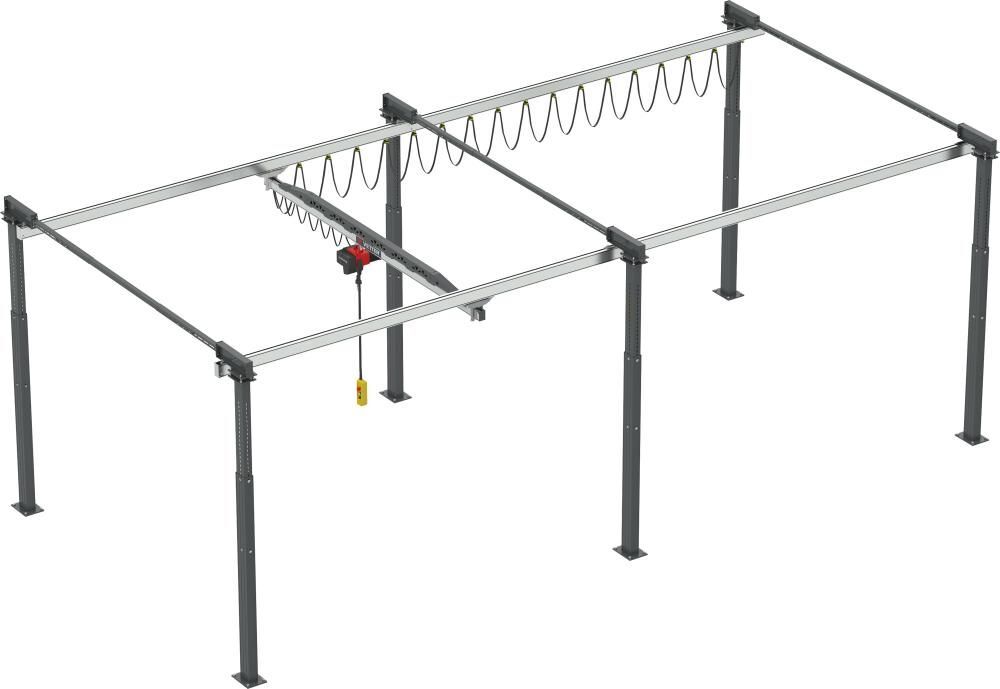 Vetter Portalkransystem ErgoLineTF Tragkraft 500 kg Kranbahn 10000 mm Produktbild Vetter Portalkransystem ErgoLineTF Tragkraft 500 kg Kranbahn 10000 mm
