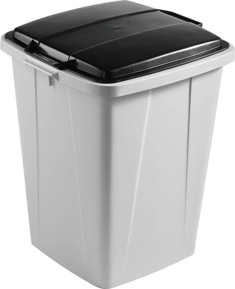 Durable Wertstoffsammler 90 Liter mit schwarzem Deckel Produktbild Durable Wertstoffsammler 90 Liter mit schwarzem Deckel