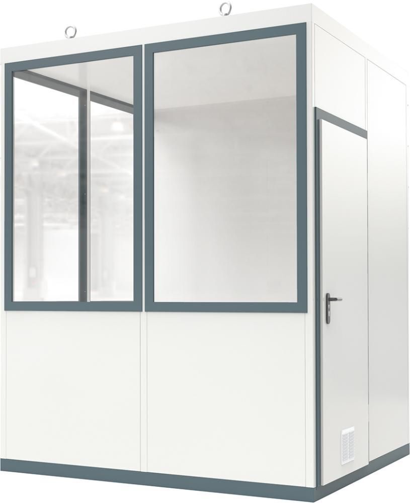 WSM Mobiles Raumsystem für Innen B 2045 x T 2045 x H 2680 mm mit Fußboden WSM Mobiles Raumsystem für Innen B 2045 x T 2045 x H 2680 mm mit Fußboden