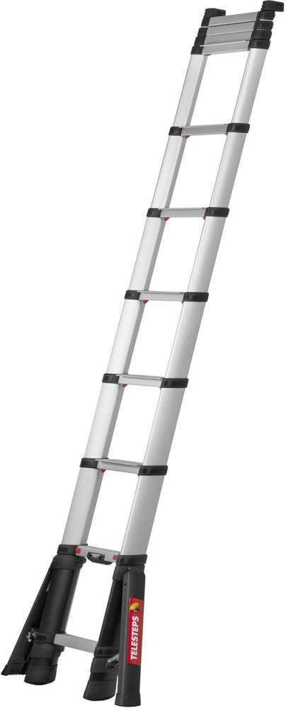 Zarges Teleskop Anlegeleiter Länge 3,50 m Arbeitshöhe 4,30 m Produktbild Zarges Teleskop Anlegeleiter Länge 3,50 m Arbeitshöhe 4,30 m bild 2