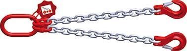 FS Hebetechnik Zweistrang Kettengehänge verzinkte Kette Kettenstärke 7 mm 110 x 60 mm Produktbild FS Hebetechnik Zweistrang Kettengehänge verzinkte Kette Kettenstärke 7 mm 110 x 60 mm