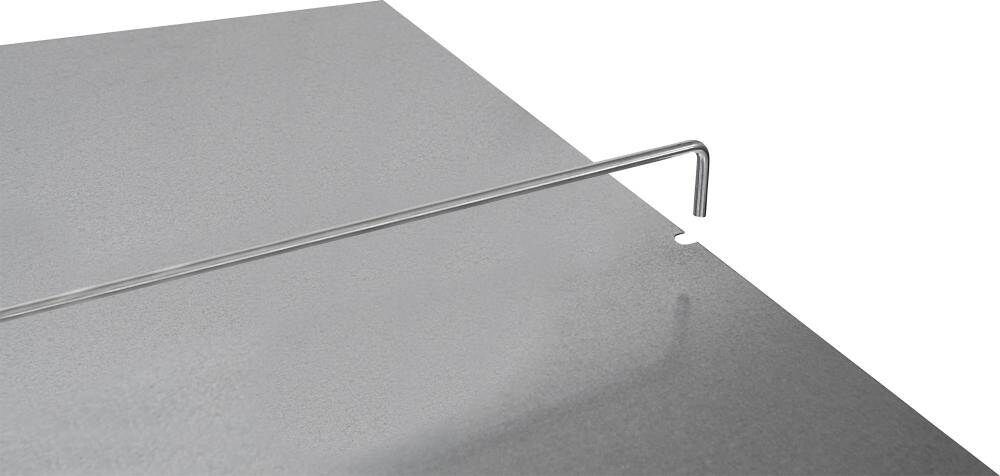 Hofe Zusatzboden K 10604/040 mit Mittelanschlagbügel 600 x 1000 mm RAL 7035 Produktbild Hofe Zusatzboden K 10604/040 mit Mittelanschlagbügel 600 x 1000 mm RAL 7035