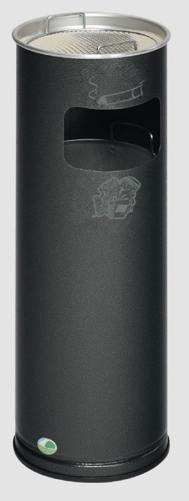 Var Abfallsammler Ascher H 66K antiksilber 16,7 Liter Produktbild Var Abfallsammler Ascher H 66K antiksilber 16,7 Liter
