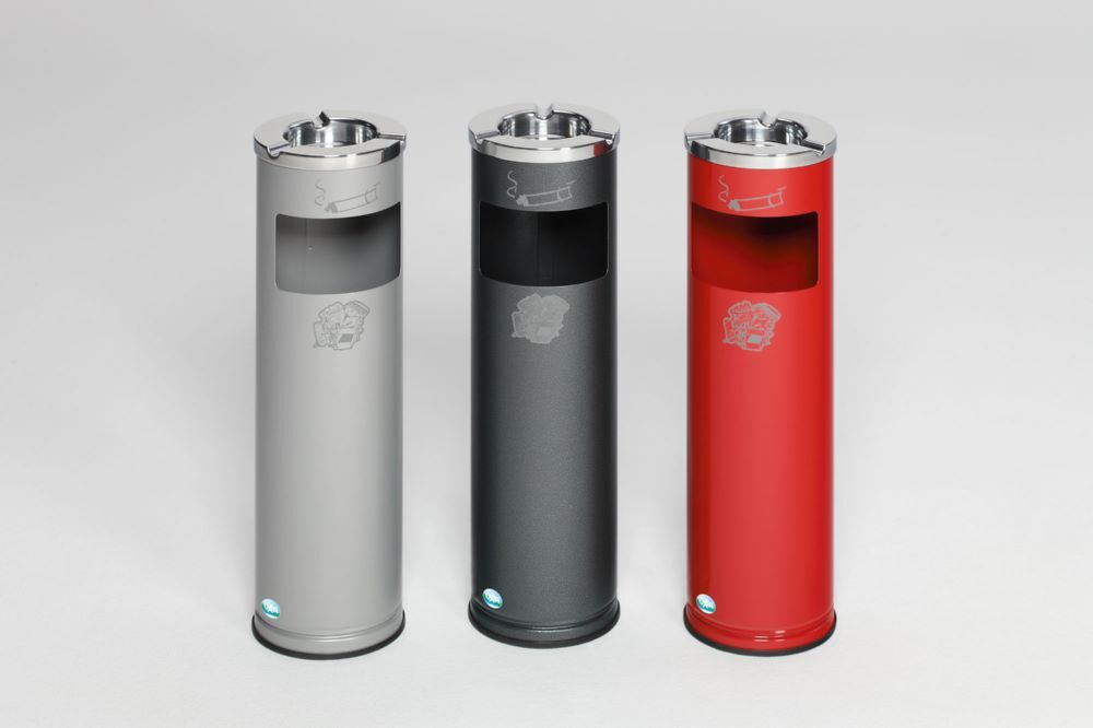 Var Abfallsammler 11,2 Liter Ascher D 20 rot 0,2 Liter Produktbild Var Abfallsammler 11,2 Liter Ascher D 20 rot 0,2 Liter bild 2