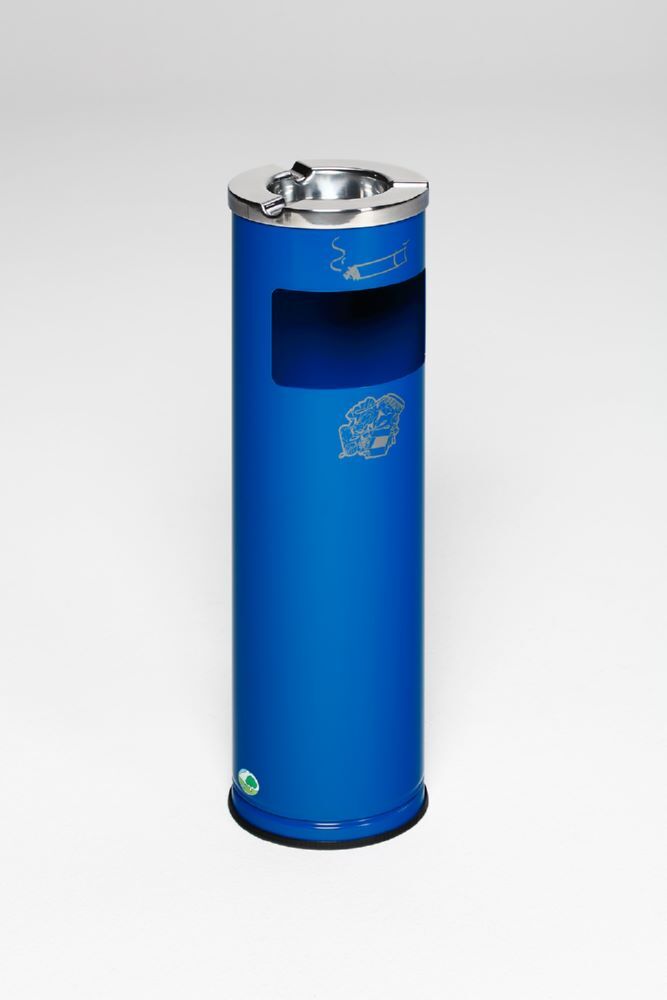 Var Abfallsammler 11,6 Liter Ascher D 20 0,2 Liter enzianblau Produktbild Var Abfallsammler 11,6 Liter Ascher D 20 0,2 Liter enzianblau