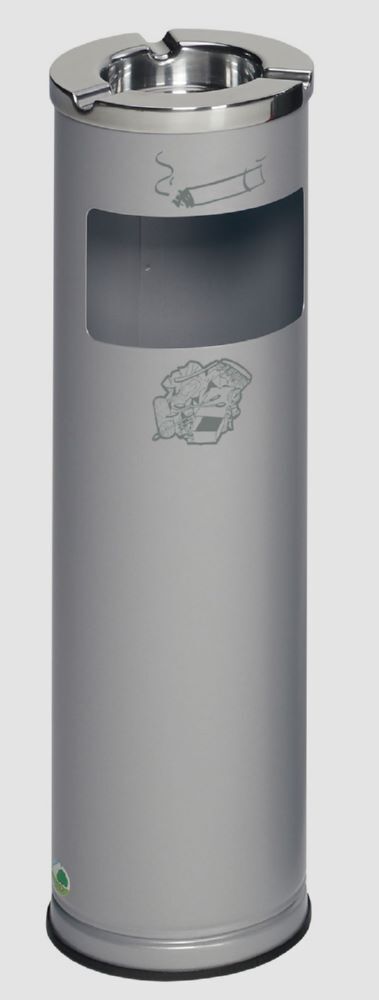 Var Abfallsammler 11,6 Liter Ascher D 20 silber 0,2 Liter Produktbild Var Abfallsammler 11,6 Liter Ascher D 20 silber 0,2 Liter