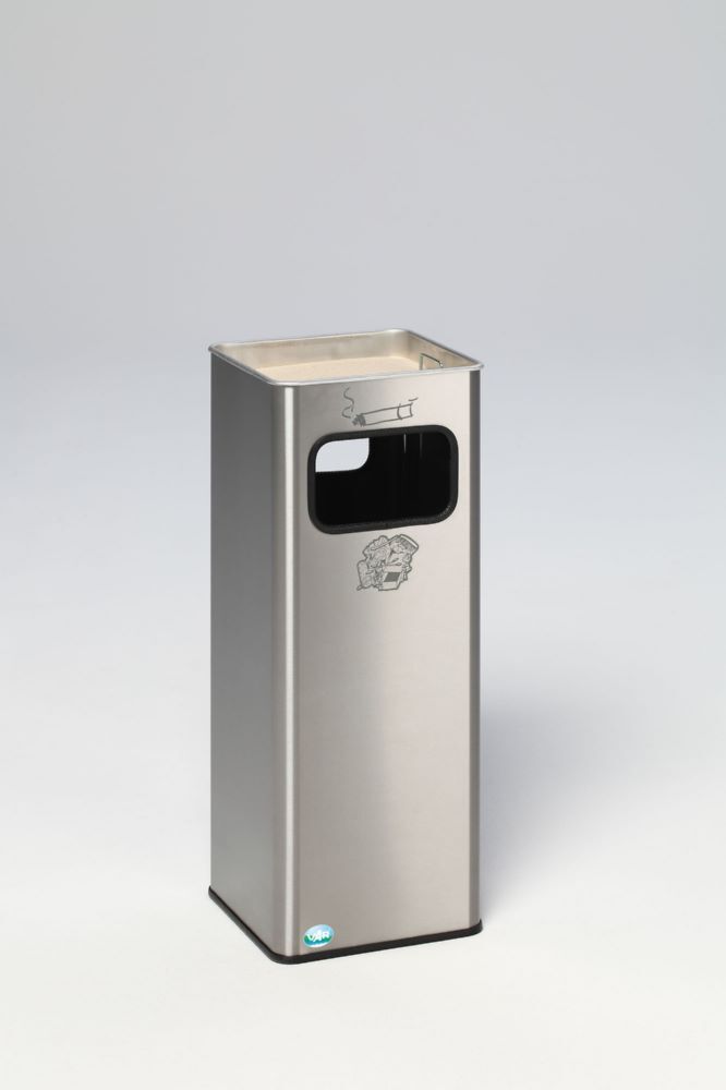 Var Abfallsammler Ascher B 26 R Edelstahl 32 Liter