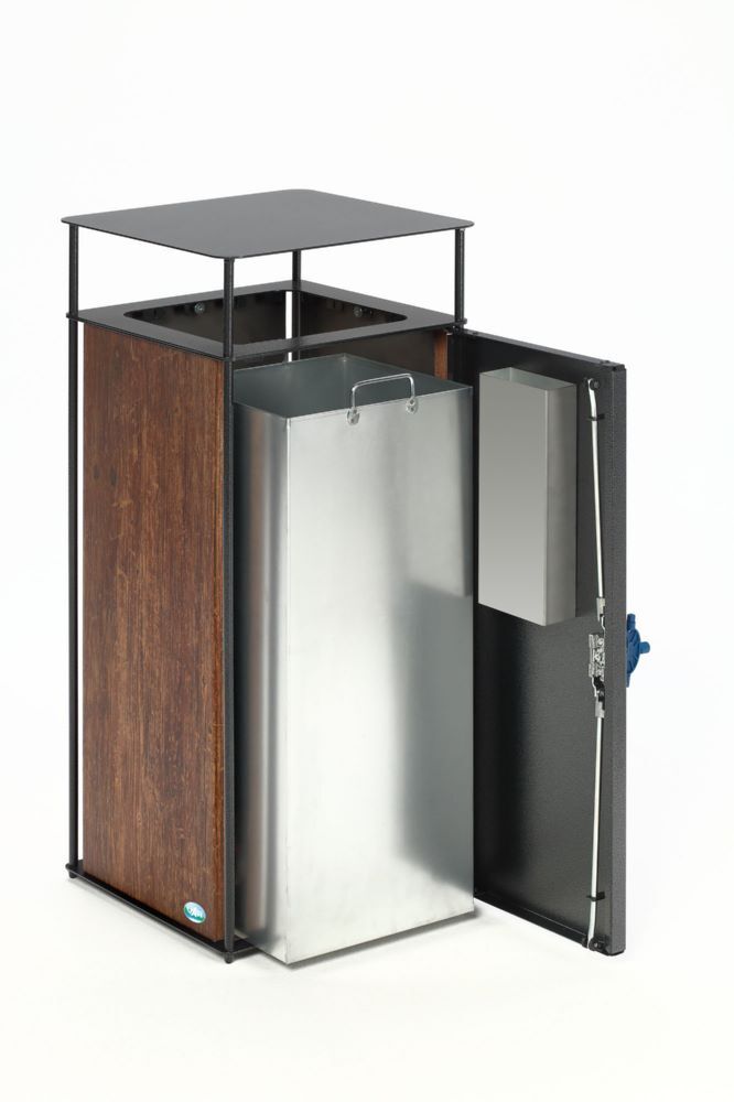 Var Abfallsammler B 40 Variante 2 mit 51 Liter Produktbild Var Abfallsammler B 40 Variante 2 mit 51 Liter bild 2