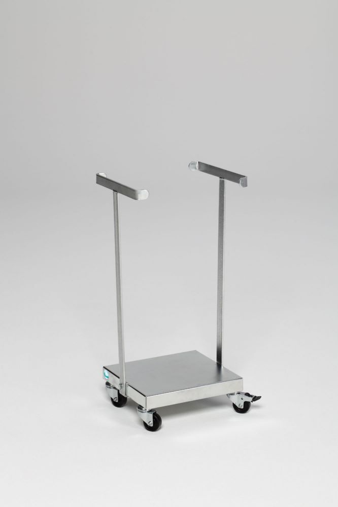 Var Abfallsammler Typ SHR 60 verzinkt fahrbar für 60 und 70 Liter Säcke Produktbild Var Abfallsammler Typ SHR 60 verzinkt fahrbar für 60 und 70 Liter Säcke