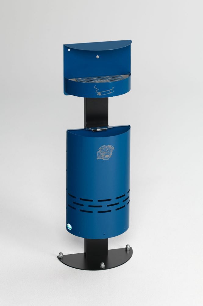 Var Ascher Abfall Kombination H 98 enzianblau 13 Liter Produktbild Var Ascher Abfall Kombination H 98 enzianblau 13 Liter