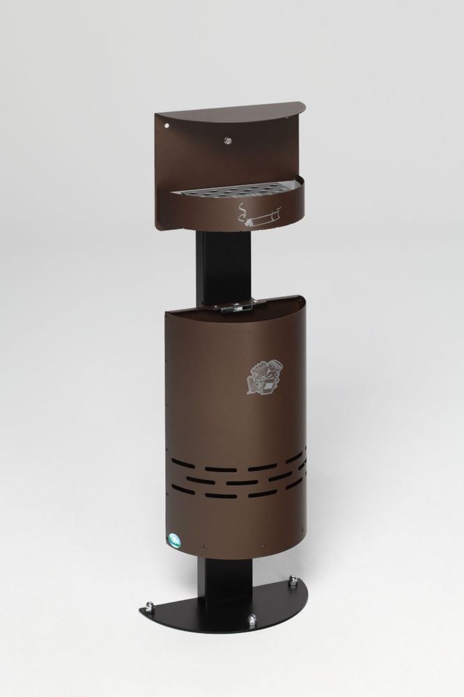 Var Ascher Abfall Kombination H 98 dunkelbraun struktur 13 Liter Var Ascher Abfall Kombination H 98 dunkelbraun struktur 13 Liter