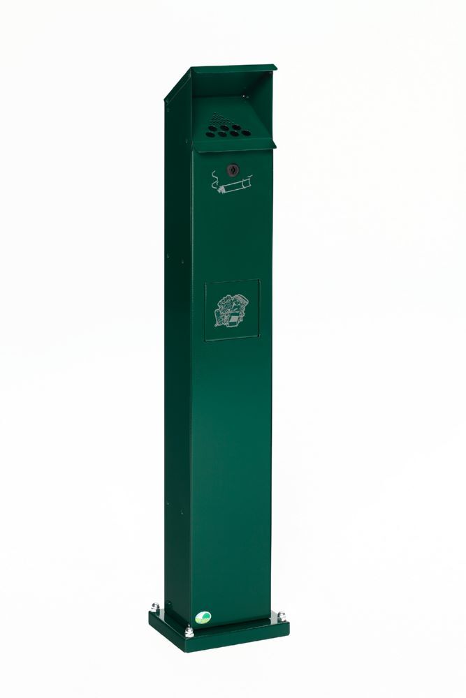 Var Ascher Abfallsammler Höhe 1142 mm Standsäule SG 115 Produktbild Var Ascher Abfallsammler Höhe 1142 mm Standsäule SG 115