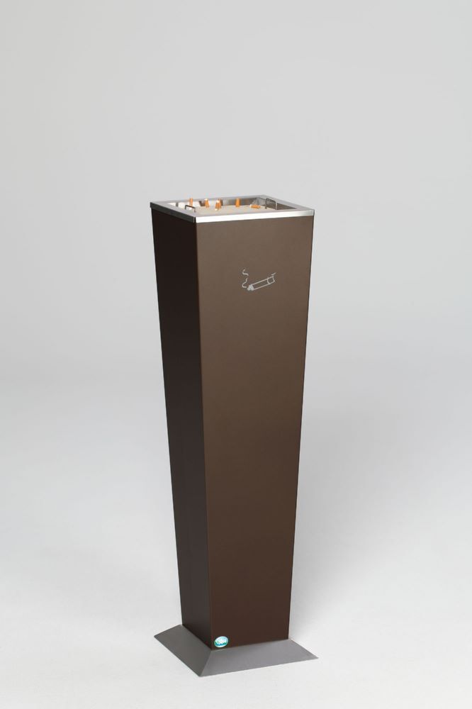 Var Ascher H 110 mit Aschereinsatz Höhe 1100 x Breite 320 mm Produktbild Var Ascher H 110 mit Aschereinsatz Höhe 1100 x Breite 320 mm