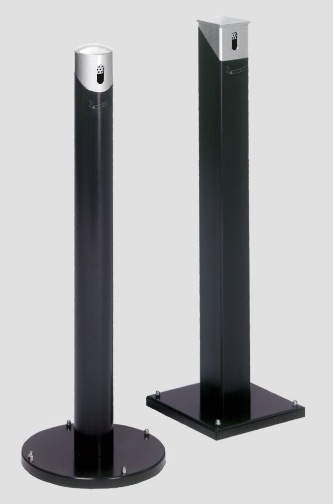 Var Ascher Standsäule SG 105 R anthrazit silber Produktbild Var Ascher Standsäule SG 105 R anthrazit silber