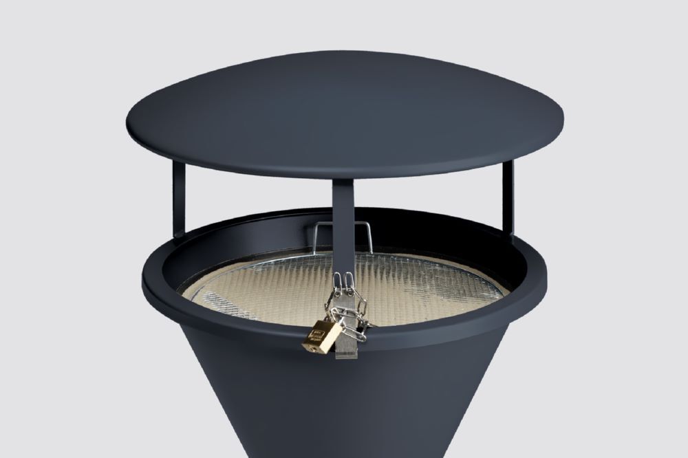 Var Dach für Standascher graphit Produktbild Var Dach für Standascher graphit